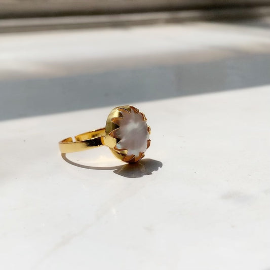 Baroque Pearl Ring