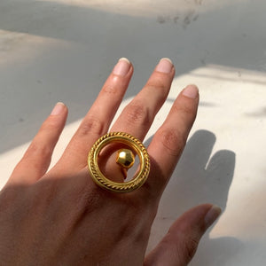Bold Twisted Ring
