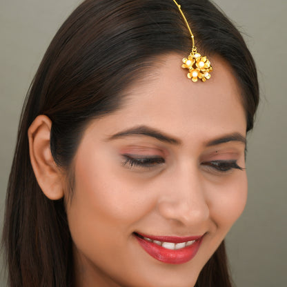 Floral Maangtika