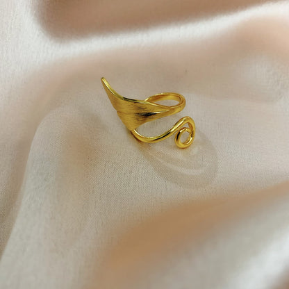 Gold Leaf Ring