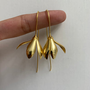 Flower Hook Earrings