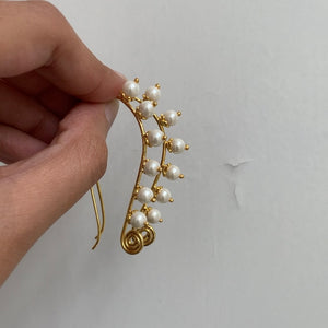 Pearl Hook Earrings