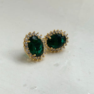 Emerald Studs