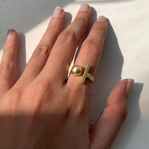 Ball & Bar Ring