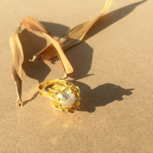 Pearl Blossom Ring
