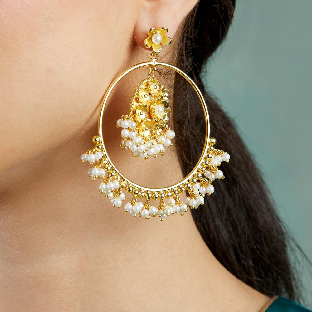 Pearl Cluster Chandbaali