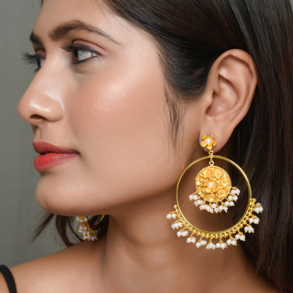 Pearl Cluster Chandbaali