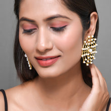 Load image into Gallery viewer, Pearl Orbit Earrings