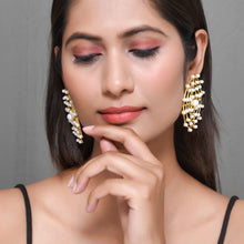 Load image into Gallery viewer, Pearl Orbit Earrings