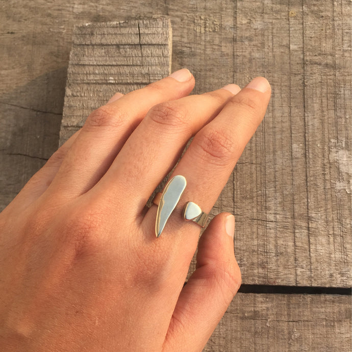 Semi Colon Ring