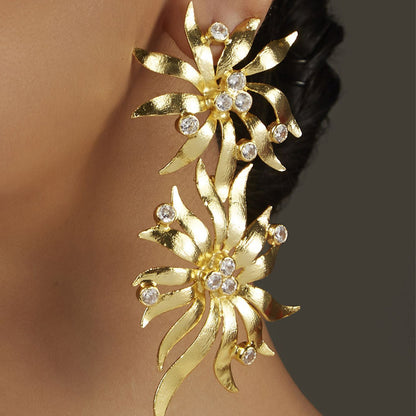 Statement CZ Earrings