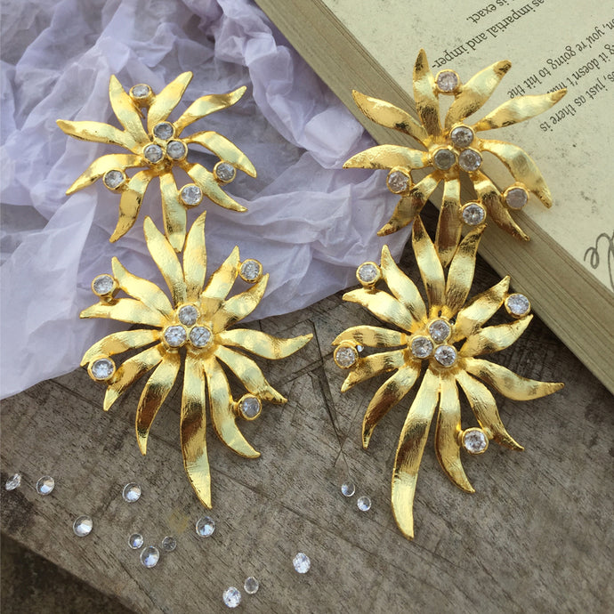 Statement CZ Earrings