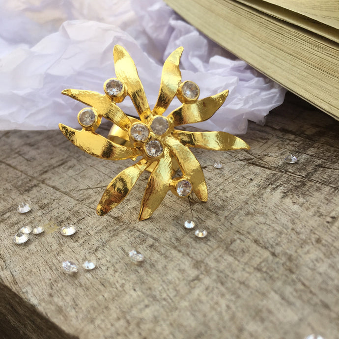 Statement CZ Ring