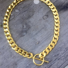 Load image into Gallery viewer, Statement Chain Short Choker Necklace