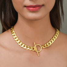 Load image into Gallery viewer, Statement Chain Short Choker Necklace